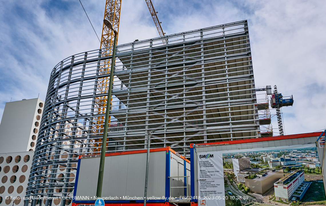 20.05.2023 - REVO Boardinghaus und Hochgarage in Neuperlach